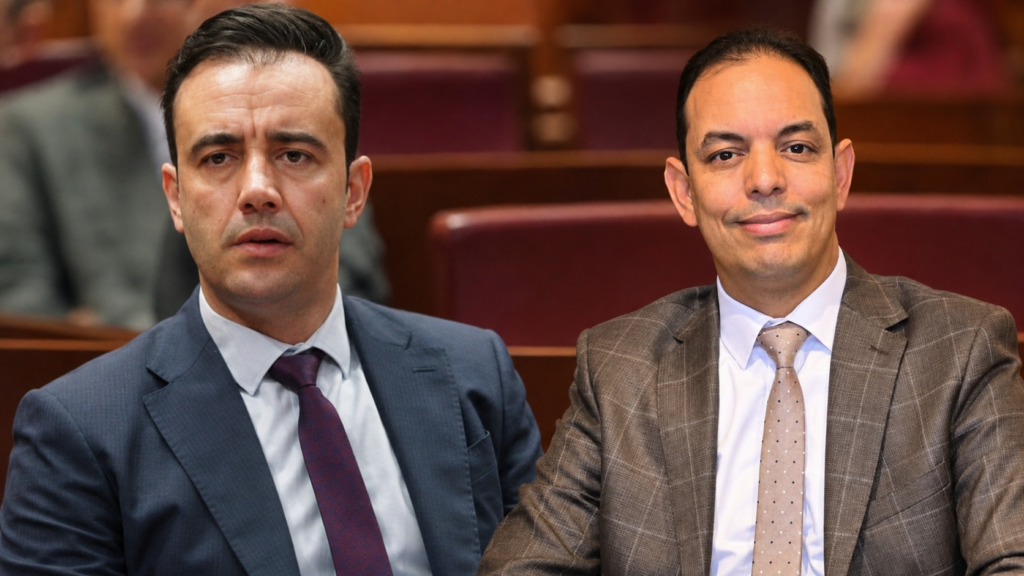 بعد انتقاله إلى “البام”.. شيري يتهم شباعتو بـ”الهروب من المسؤولية” يوسف شيري، عضو المكتب السياسي لحزب التجمع الوطني للأحرار، مروان شباعتو، النائب البرلماني عن إقليم ميدلت