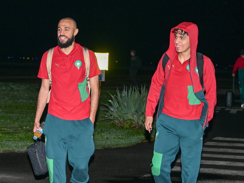 المغرب يستعيد حكيمي ودياز والصيباري قبل مواجهة ليسوتو في تصفيات “كان 2027” المنتخب المغربي يصل جنوب إفريقيا مكتمل الصفوف لمواجهة ليسوتو في تصفيات "كان 2027"