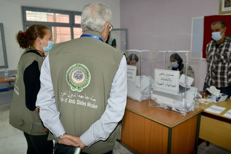 بعثة من جامعة الدول العربية تراقب الانتخابات التشريعية بالمغرب بعثة الجامعة العربية تحل بالمغرب لملاحظة الانتخابات التشريعية