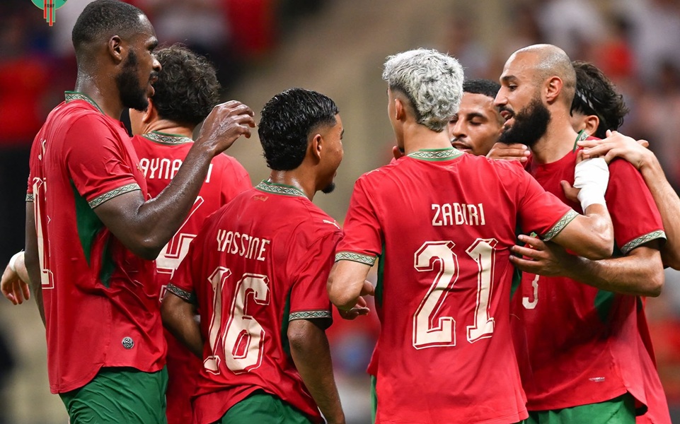أسود الأطلس يدشنون مشوار تصفيات كأس إفريقيا بثنائية في شباك الغابون