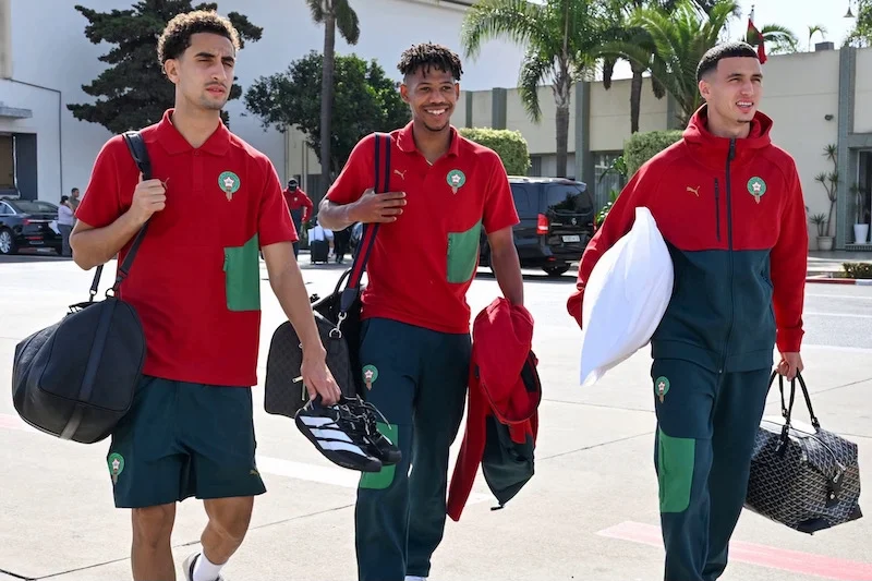 المنتخب المغربي يشد الرحال إلى جنوب إفريقيا لمواجهة ليسوتو المنتخب المغربي