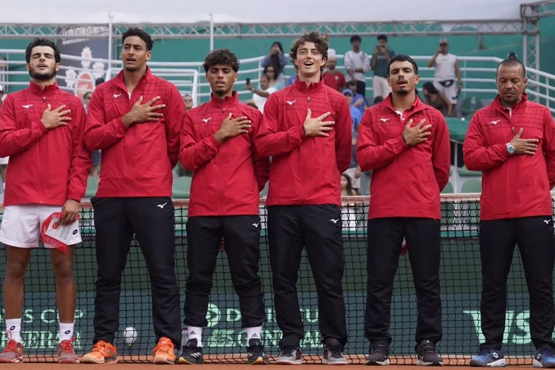 المغرب يتقدم على نيجيريا بثنائية نظيفة في كأس ديفيس