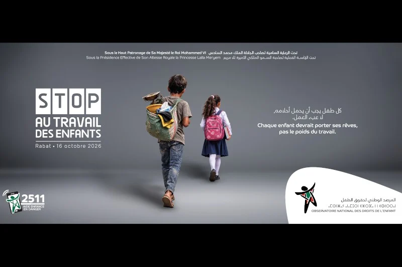الأميرة للا مريم تطلق آلية وطنية جديدة للقضاء على تشغيل الأطفال بالمغرب المرصد الوطني لحقوق الطفل