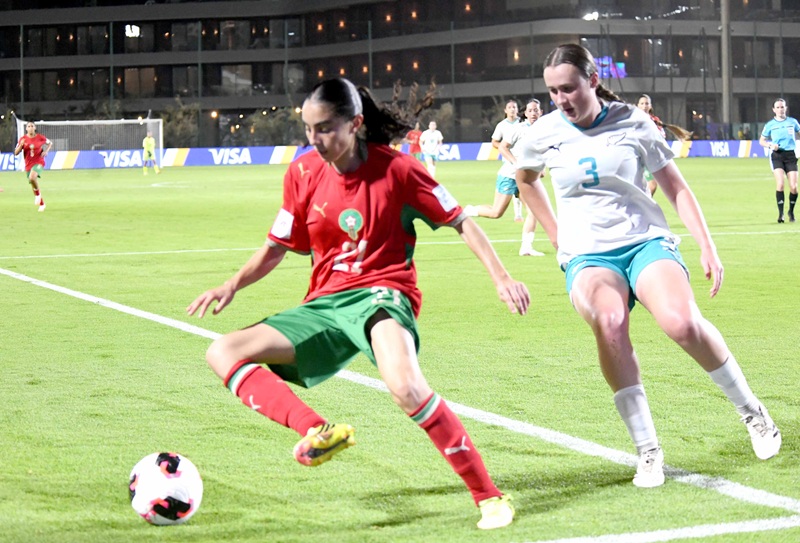 “لبؤات الأطلس” يفتتحن مشوارهن في “مونديال U17” بانتصار عريض على نيوزيلندا المنتخب المغربي لأقل من 17 سنة