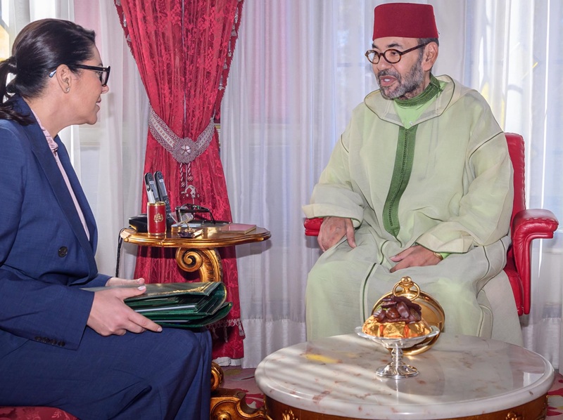 المنصوري تطلع الملك على مستجدات تشكيل الحكومة المنصوري والملك
