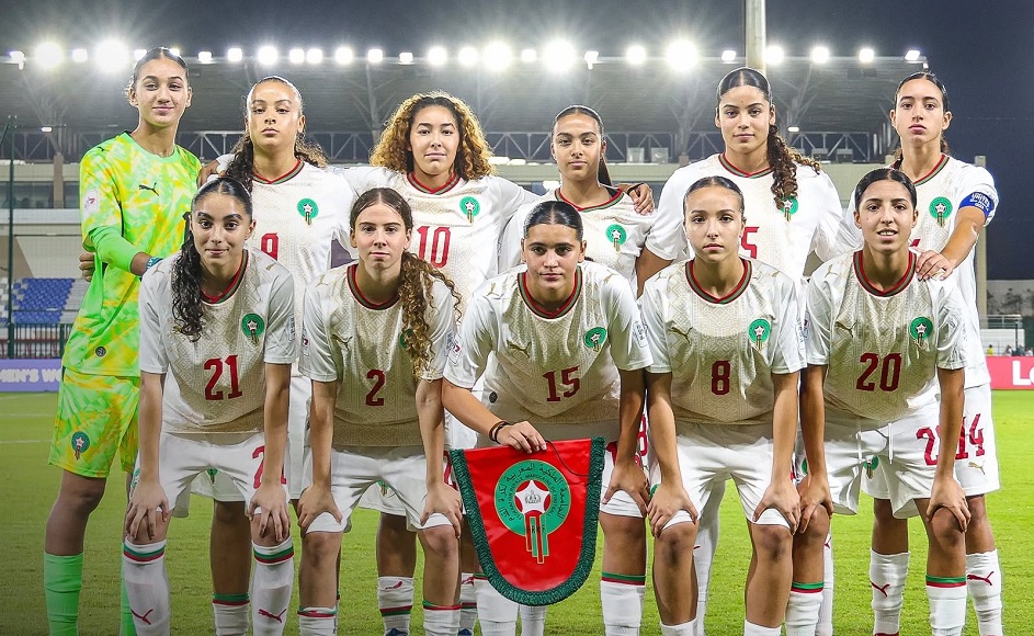 “شبلات الأطلس” يغادرن “مونديال U17” بعد خسارة ثقيلة أمام كوريا الشمالية المنتخب المغربي النسوي لأقل من 17 سنة