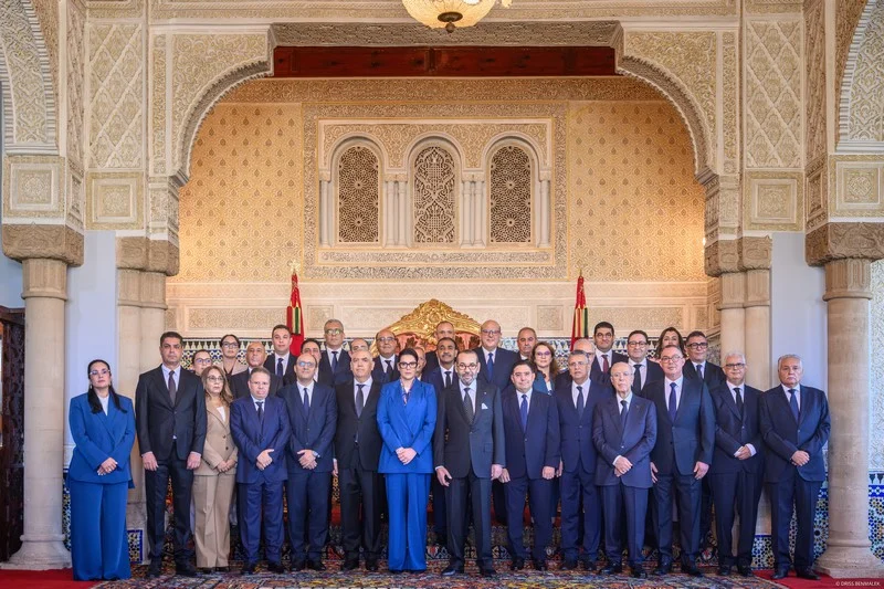الملك محمد السادس يترأس مراسيم تنصيب أعضاء الحكومة الجديدة
